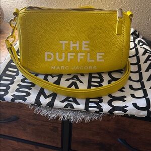 Authentic The Duffle by Marc Jacobs  Yellow Crossbody Bag